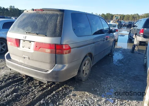 2000 Honda Odyssey Lx z USA, uszkodzony, nr VIN 2HKRL1852YH614874
